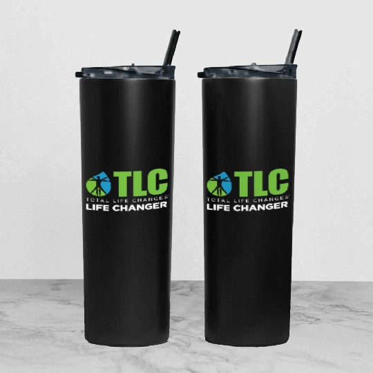 TLC LC Logo v2 1 Tumbler With Lid And Straw