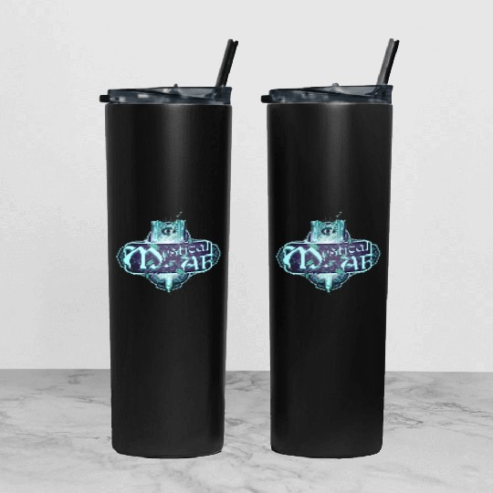 Mystical AF Spell Book and Mystic Eye Tumbler With Lid And Straw