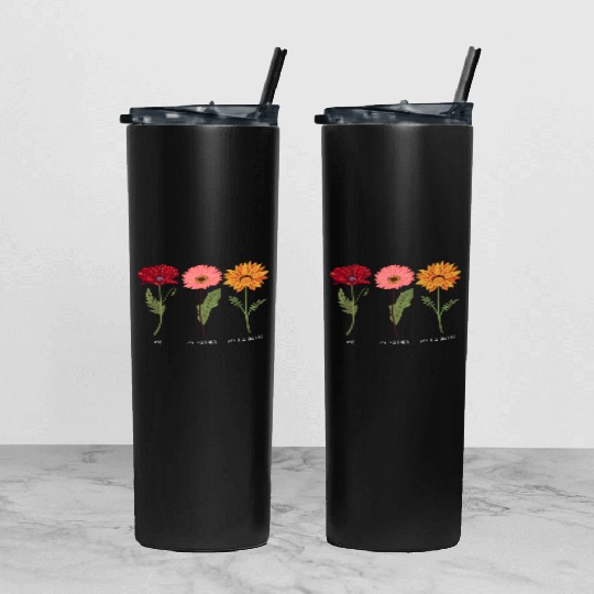Big sister and mom and me Tumbler With Lid And Straw