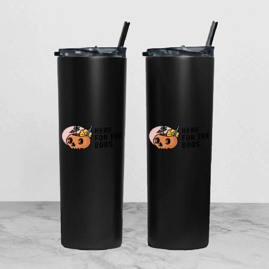 halloween 2 black Tumbler With Lid And Straw