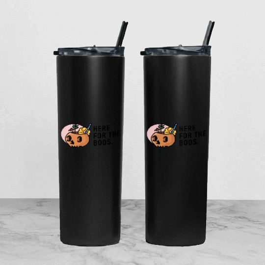 halloween 2 black Tumbler With Lid And Straw