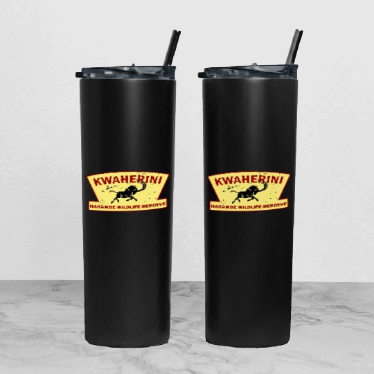 Kwaherini Harambe Wildlife Reserve Tumbler With Lid And Straw