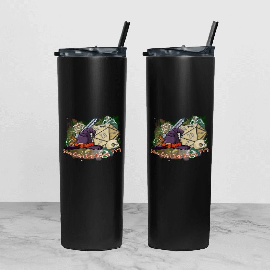 You Can Certainly Try - GameMaster Tumbler With Lid And Straw