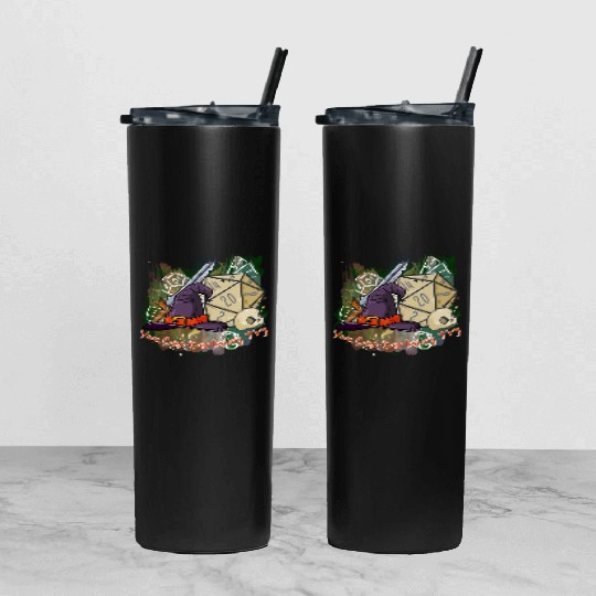 You Can Certainly Try - GameMaster Tumbler With Lid And Straw