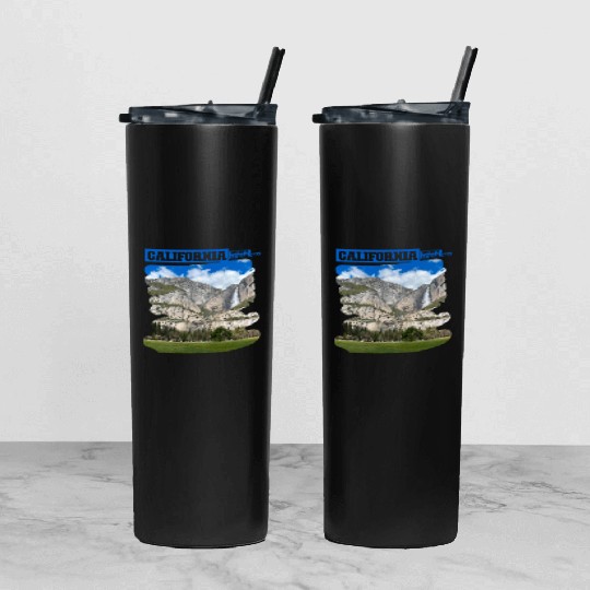 California Yosemite National Park Tumbler With Lid And Straw