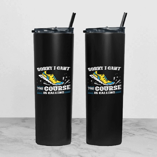 Cross Country Running for Runner XC Tumbler With Lid And Straw