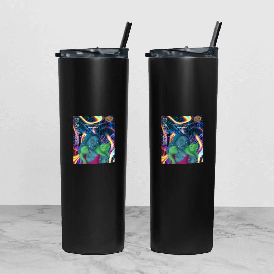 CATWOMEN Tumbler With Lid And Straw