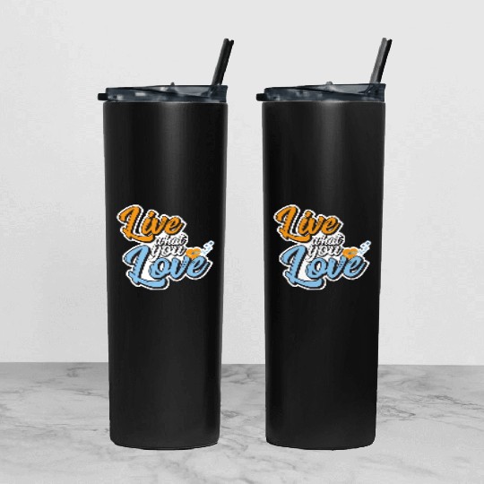 Hopeful Hearts Embrace Tumbler With Lid And Straw