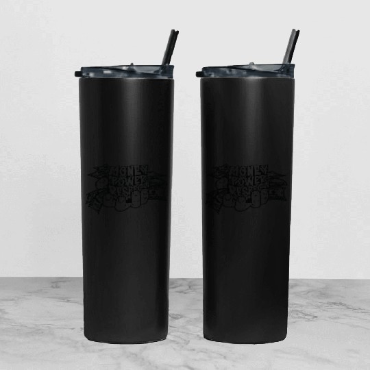 Money Power Respect Tumbler With Lid And Straw