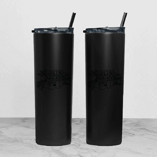 Money Power Respect Tumbler With Lid And Straw