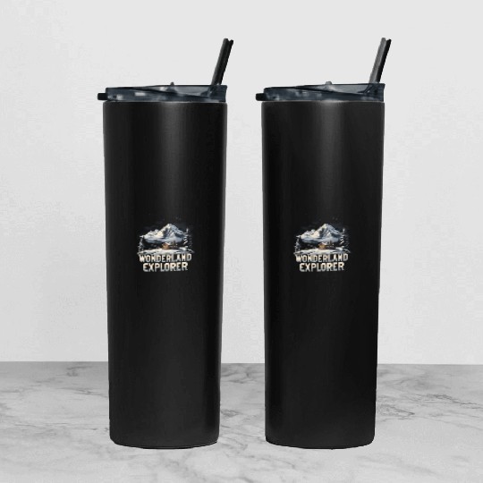 Winter Wonderland Explorer Tumbler With Lid And Straw