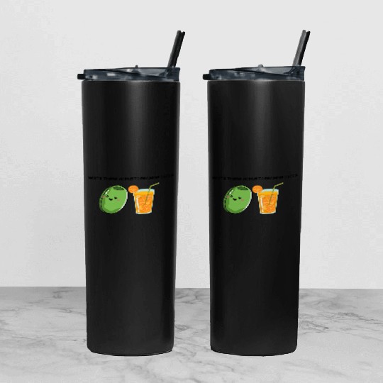 Olive Juice (I love you) Tumbler With Lid And Straw