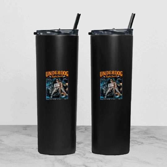 underdog fight back #2 Tumbler With Lid And Straw