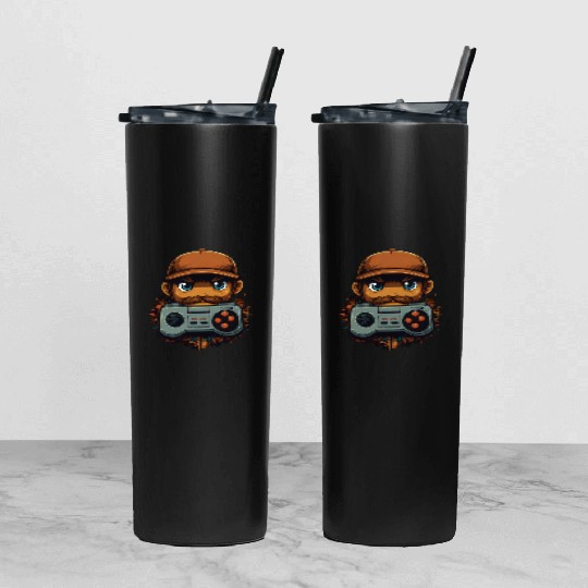 gaming boy Tumbler With Lid And Straw