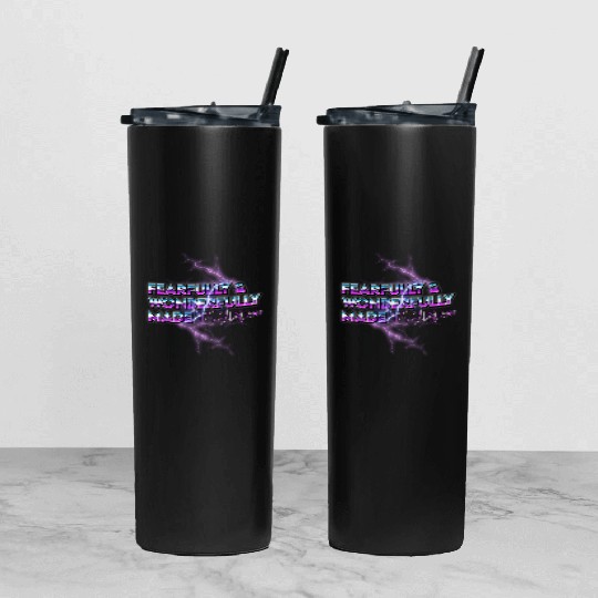 Fearfully & Wonderfully Made Tumbler With Lid And Straw