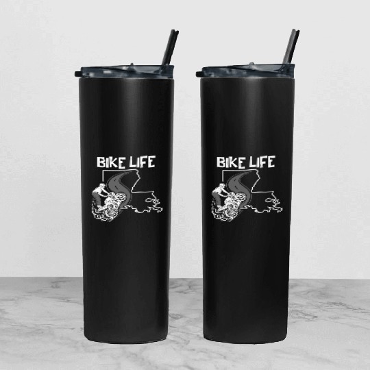 Stunt BIKE LIFE Classic Tumbler With Lid And Straw