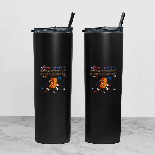 Just Here Wieners Funny Tumbler With Lid And Straw