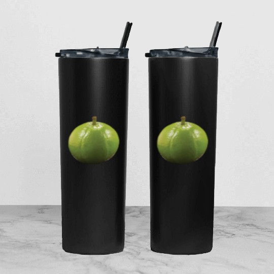 Guava Realistic Tumbler With Lid And Straw