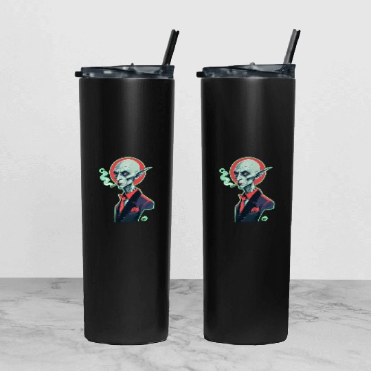 NOSFERATU WEED Tumbler With Lid And Straw