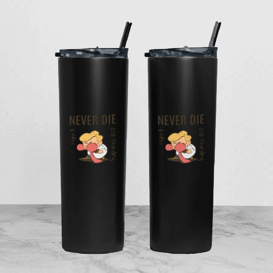 Trump 2024 Tumbler With Lid And Straw