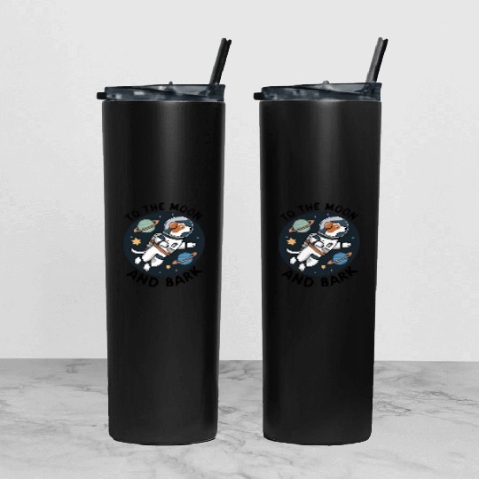 Moon And Bark Tumbler With Lid And Straw