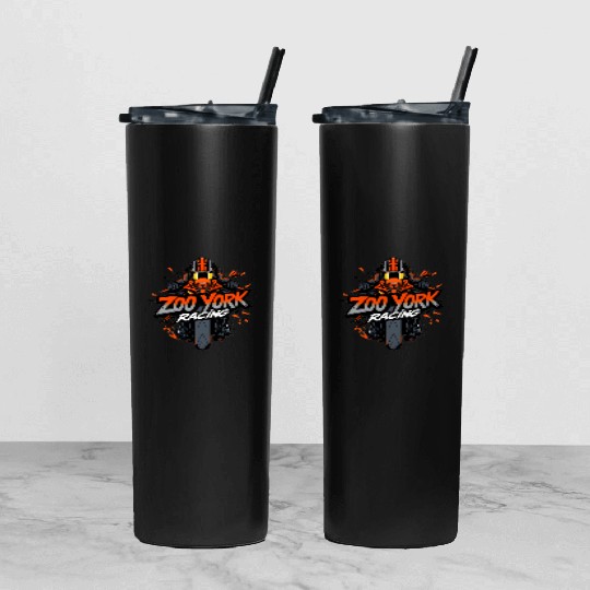 Zoo York Ktm Racing Tumbler With Lid And Straw