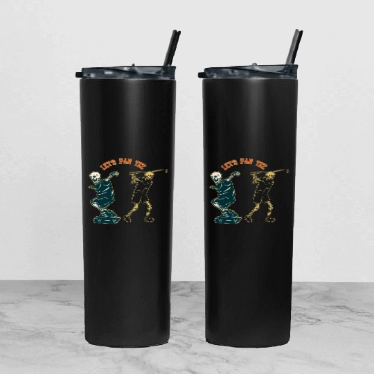 Tumbler With Lid And Straw Softstyle unisexe patineur squelette