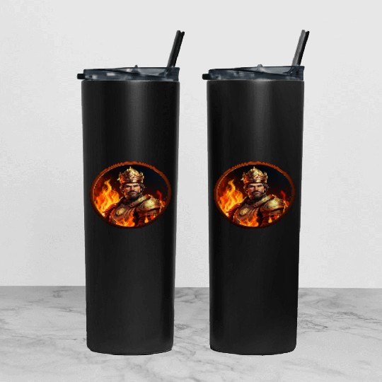 Kings Fire Brigade Tumbler With Lid And Straw