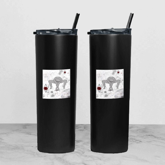 Crawl Creeper Tumbler With Lid And Straw