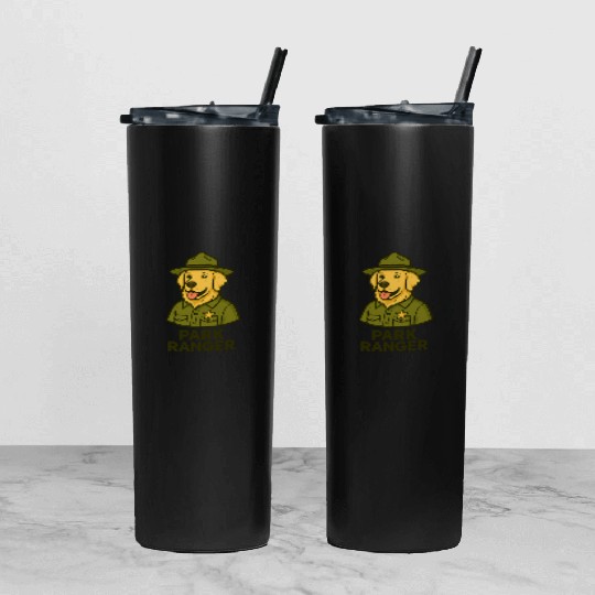 Park Ranger Tumbler With Lid And Straw