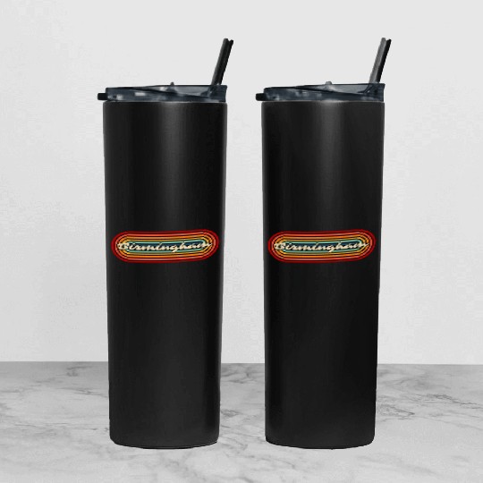 Birmingham Tumbler With Lid And Straw