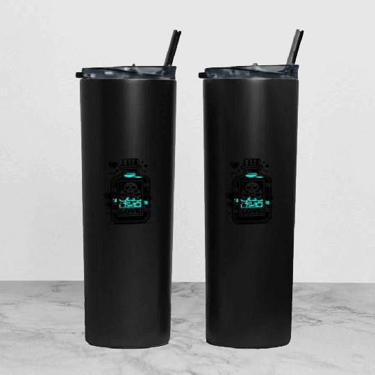 Love Poison Tumbler With Lid And Straw