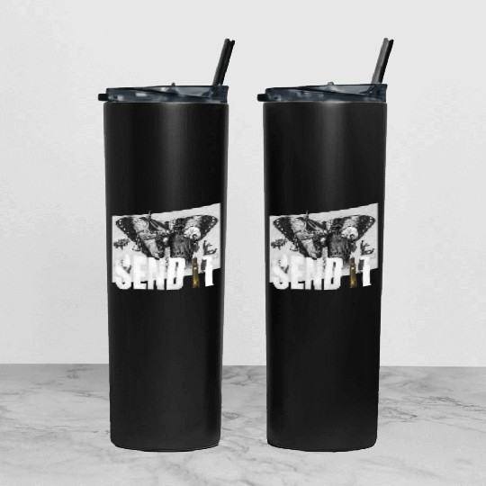 Send lawyers guns and money Tumbler With Lid And Straw
