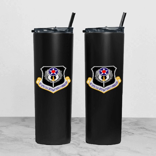 Air Force Special Operations Command Tumbler With Lid And Straw