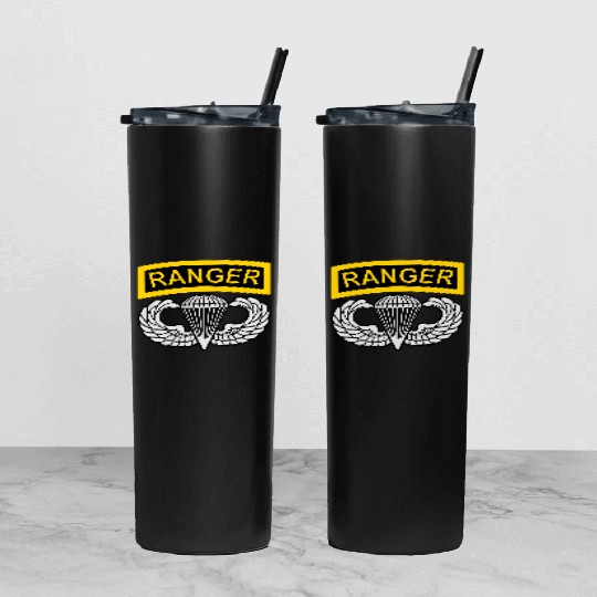 Airborne Ranger Tumbler With Lid And Straw