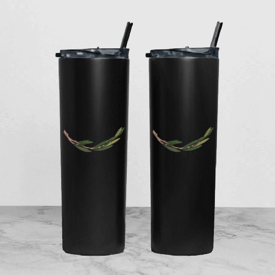 Olive branch 2 Tumbler With Lid And Straw