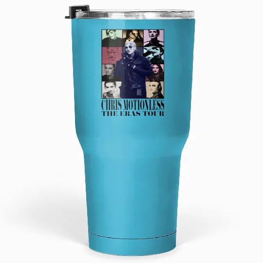 Chris Motionless Eras Tour Motionless in white Band logo Tumblers 30 oz