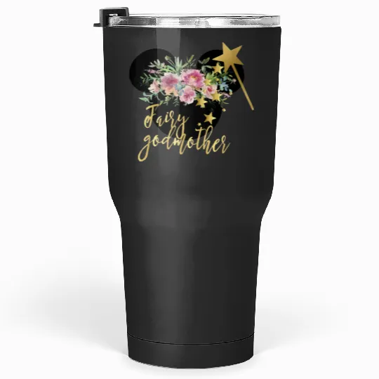 fairy godmother shirt, godmother gift, disney fairy godmother shirt, godmom shirt, godmother shirt, godparent gift, new godmother gift Tumblers 30 oz