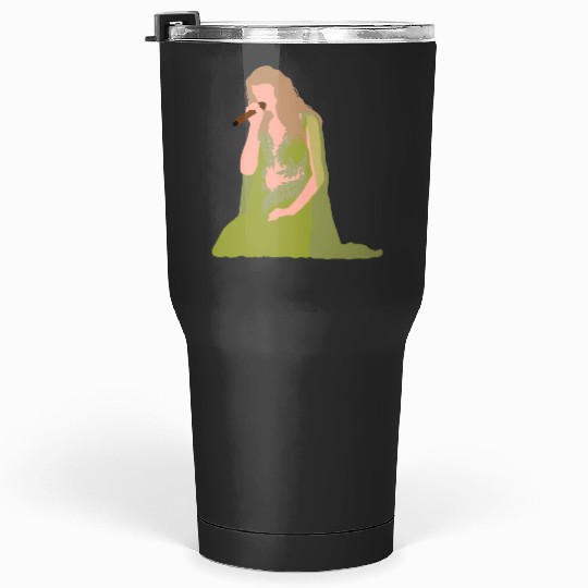 TaylorSwift Eras Tour green dress folklore evermore Tumblers 30 oz