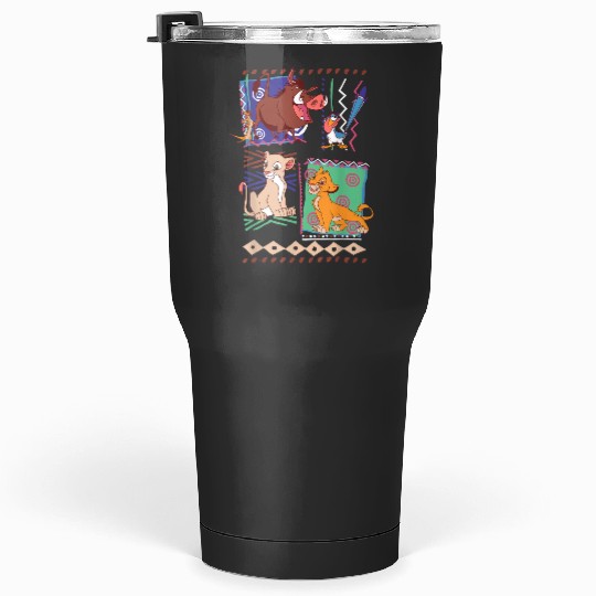Disney Lion King Simba And Timon Graphic Tumblers 30 oz