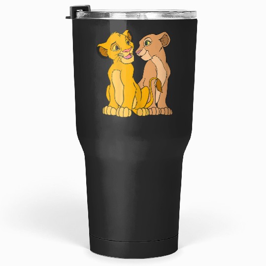 Disney The Lion King Young Simba And Nala Together Tumblers 30 oz