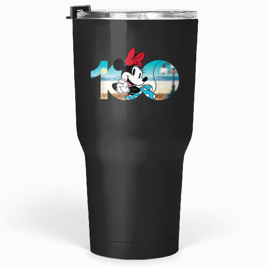 Disney 100 Anniversary Minnie Mouse D100 Logo Tumblers 30 oz