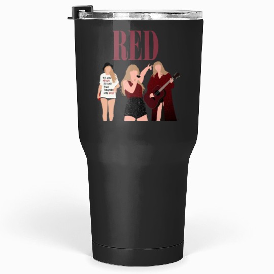 Discover taylor swift2 red eras tour art Tumblers 30 oz