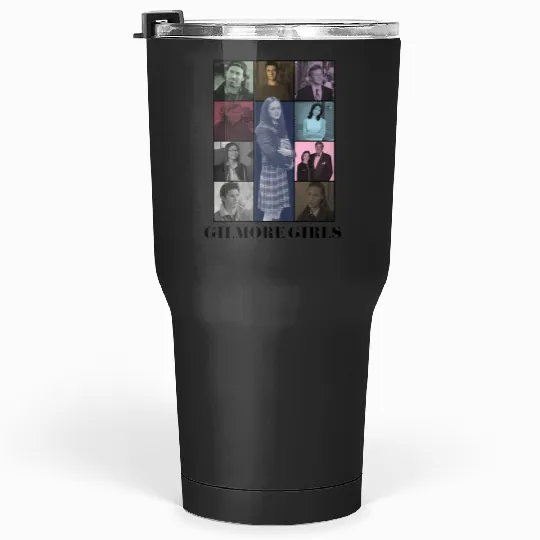 Gilmore Girls Eras Tour Poster (Black Print) Tumblers 30 oz