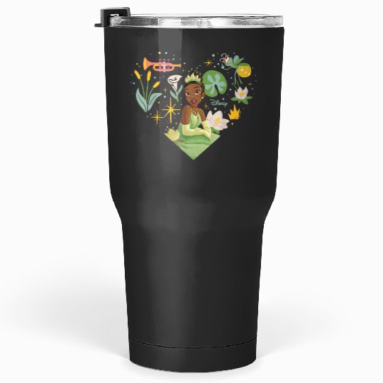 disneyss Princess - Tiana Nature Heart  Gifts Tumblers 30 oz
