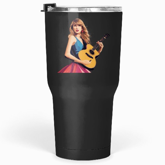 Swift Eras Tour Music EvolutionDesign Tumblers 30 oz