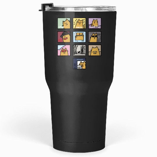 Discover The Eras Tour... But with Cats Tumblers 30 oz