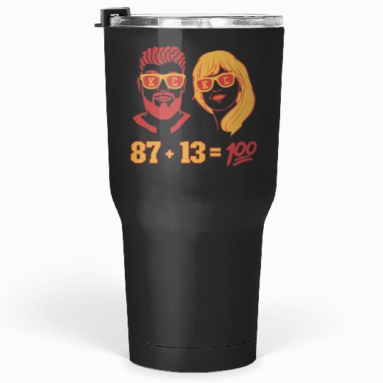 Travis Kelce And taylorr Swift Tumblers 30 oz