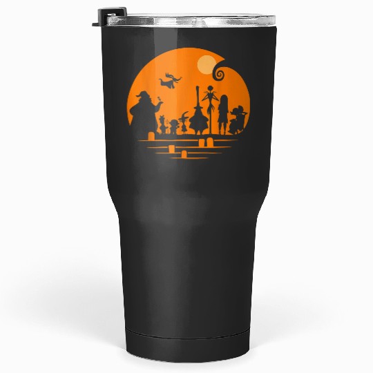 disneys The Nightmare Before Christmas Halloween Silhouette Tumblers 30 oz
