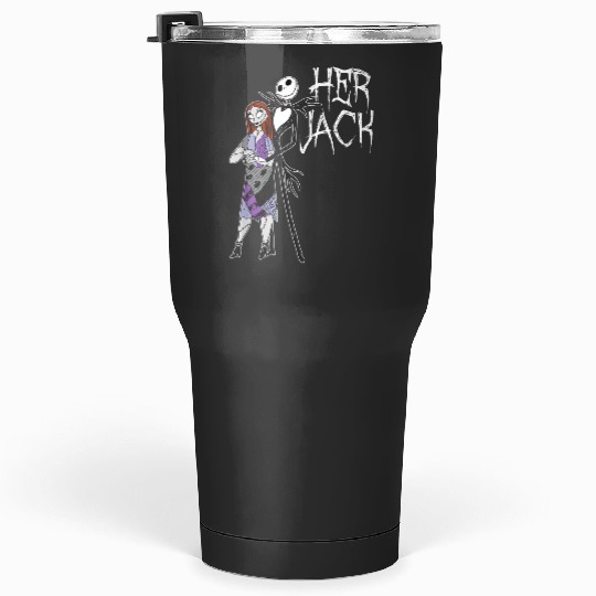 disneys The Nightmare Before Christmas Her Jack Tumblers 30 oz